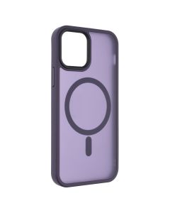 Чохол накладка для iPhone 12/12 Pro WAVE Matte Insane MagSafe Фіолетова (Deep Purple)