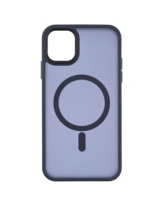Чохол накладка для iPhone 11 WAVE Matte Insane MagSafe Синя (Midnight Blue)