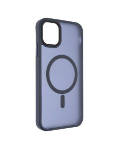 Чохол накладка для iPhone 11 WAVE Matte Insane MagSafe Синя (Midnight Blue)