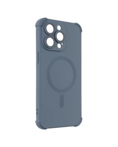 Чохол накладка для iPhone 15 Pro Max Silk Touch with MagSafe Сіра (Grey)