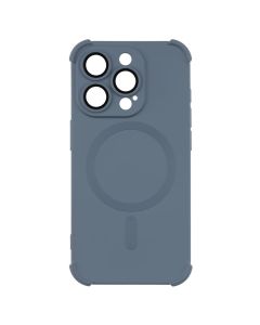 Чохол накладка для iPhone 15 Pro Silk Touch with MagSafe Сіра (Grey)
