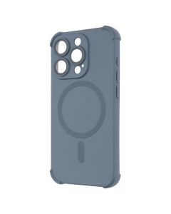 Чохол накладка для iPhone 15 Pro Silk Touch with MagSafe Сіра (Grey)
