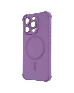 Чохол накладка для iPhone 15 Pro Silk Touch with MagSafe Фіолетова (Purple)