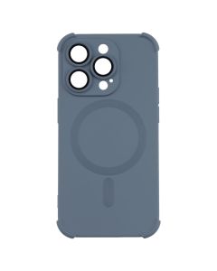 Чохол накладка для iPhone 14 Pro Silk Touch with MagSafe Сіра (Grey)