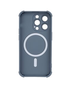Чохол накладка для iPhone 14 Pro Silk Touch with MagSafe Сіра (Grey)