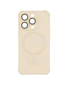 Чохол накладка для iPhone 14 Pro Silk Touch with MagSafe Біла (White)