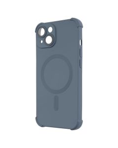Чохол накладка для iPhone 14 Silk Touch with MagSafe Сіра (Grey)