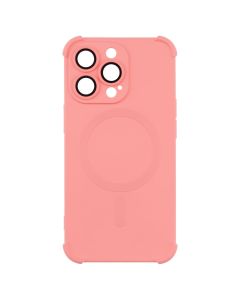 Чохол накладка для iPhone 13 Pro Silk Touch with MagSafe Помаранчева (Peach)