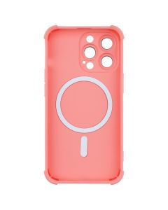 Чохол накладка для iPhone 13 Pro Silk Touch with MagSafe Помаранчева (Peach)