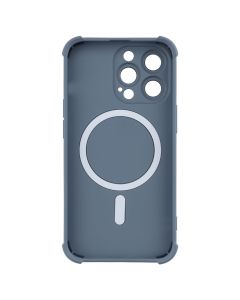 Чохол накладка для iPhone 13 Pro Silk Touch with MagSafe Сіра (Grey)