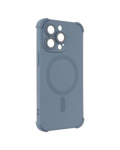 Чохол накладка для iPhone 13 Pro Silk Touch with MagSafe Сіра (Grey)