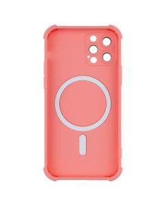 Чохол накладка для iPhone 12 Pro Silk Touch with MagSafe Помаранчева (Peach)