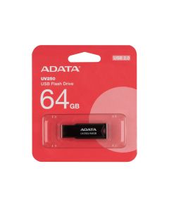 USB флеш-накопитель 64 Гб ADATA AUV 250 (USB 2.0) Черный (Black)