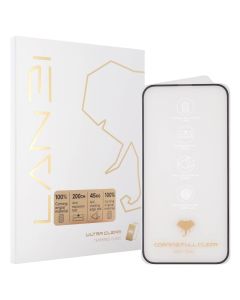 Захисне скло для iPhone 13 Pro Max/14 Plus Landi Ultra+ Corning Glass 3D Чорне (Black)