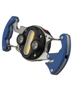 Фонарик аккумуляторный W5146 Type-C (7 режимов, карабин, нож, магнит)