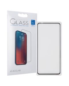 Защитное стекло для Motorola Moto G84 ACCLAB Full Черное (Black)