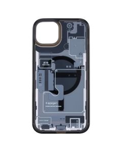 Чохол накладка для iPhone 15 Plus Spigen Inside Чорна (Black)
