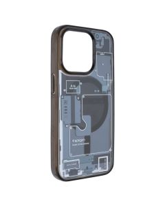 Чохол накладка для iPhone 15 Pro Spigen Inside Чорна (Black)
