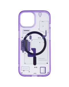 Чохол накладка для iPhone 15 Spigen Inside Фіолетова (Purple)