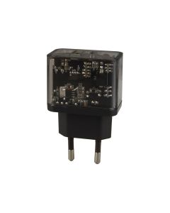 Зарядний пристрій Hoco N34 Dazzling PD-QC3.0 20W + кабель Type-C to Type-C Чорний (Black)