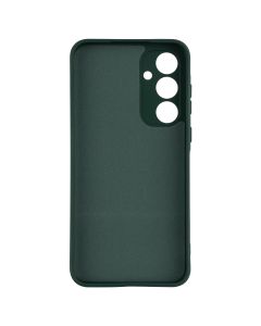 Чехол накладка для Samsung A35 WAVE Цветной чехол Зелёный (Лесной зелёный)
