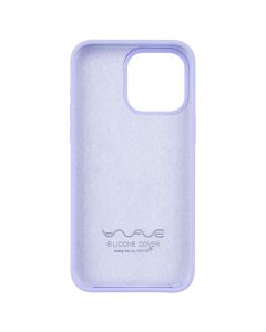 Чохол накладка для iPhone 15 Pro Max WAVE Full Silicone Cover Фіолетова (Light Purple)