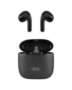 Бездротові навушники вкладиші XO X28 Zinc Alloy TWS Чорні (Black)