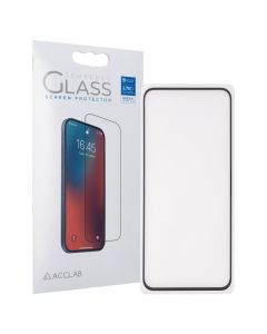Защитное стекло для Samsung A35 ACCLAB Full Черное (Black)