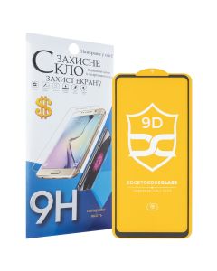 Защитное стекло для Samsung A21s/A217 NP FullGlue Черное (Black)