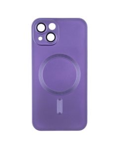 Чохол накладка для iPhone 13 MagSafe Colors 2 + Camers Protection Фіолетова (Purple)