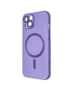 Чохол накладка для iPhone 13 MagSafe Colors 2 + Camers Protection Фіолетова (Purple)