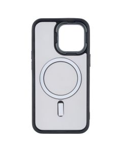 Чохол накладка для iPhone 13 Pro Space TPU+PC Color Matte MagSafe Чорна (Black)