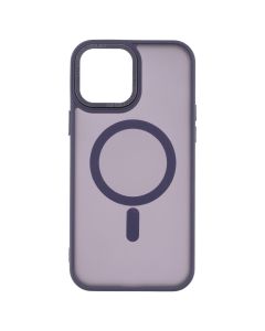 Чохол накладка для iPhone 13 Pro Max Space TPU+PC Color Matte MagSafe Фіолетова (Dark Purple)
