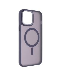 Чохол накладка для iPhone 13 Pro Max Space TPU+PC Color Matte MagSafe Фіолетова (Dark Purple)