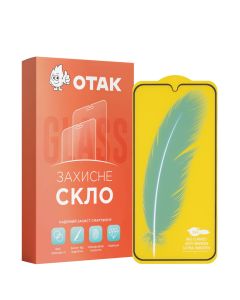 Защитное стекло для Samsung A34 3D Черное (Black)