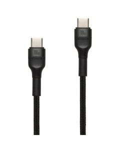 USB кабель Senteo ST-01 Montes series Type-C to Type-C 100W 1м Чорний (Black)