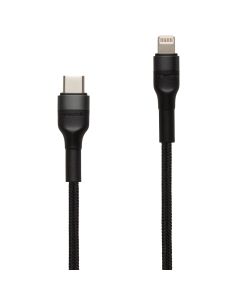 USB кабель Senteo ST-01 Montes series Type-C to Lightning 20W 1м Чорний (Black)