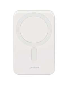 PowerBank 10000 mAh Proove Hyperion Wireless 20W Білий (White)