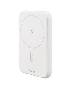 PowerBank 10000 mAh Proove Vibe Energy Wireless 20W Біла (White)