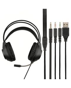 Наушники полноразмерные Fantech HQ55 Portal Черные (Black)