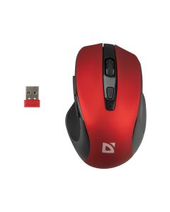 Миша бездротова Defender Prime MB-053 Червона (Red)