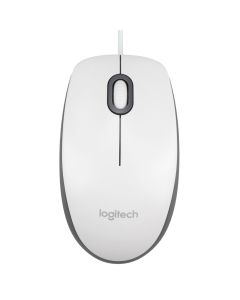 Миша Logitech M100 Akoya Hangtab Box Біла (White)