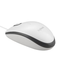 Мышь Logitech M100 Akoya Hangtab Box Белая (White)