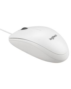 Миша Logitech B100 Optical Біла (White)