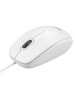 Миша Logitech B100 Optical Біла (White)