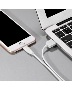 USB-кабель Hoco X1 Lightning 3м Белый (White)