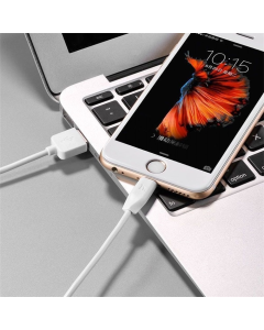 USB-кабель Hoco X1 Lightning 3м Белый (White)