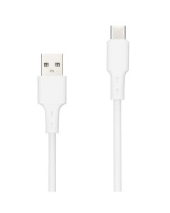 USB-кабель Glasscove Flex 3A Type-C 1м Белый (White)