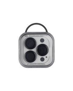 Захисне скло на камеру iPhone 13 Pro/13 Pro Max Camera Glass Steel Чорне (Black)