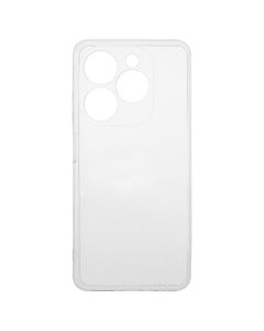 Чехол-накладка для Infinix Smart 8 Ультратонкий Прозрачный (Прозрачный)